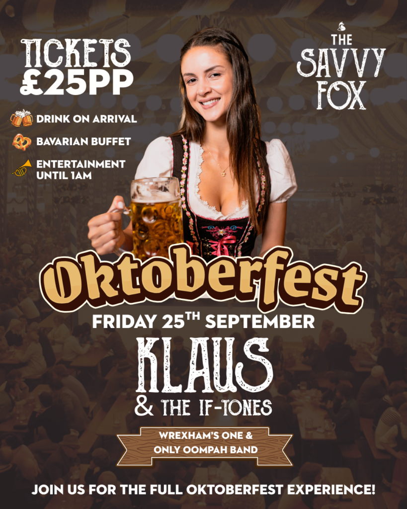 Oktoberfest at Hotel Wrexham